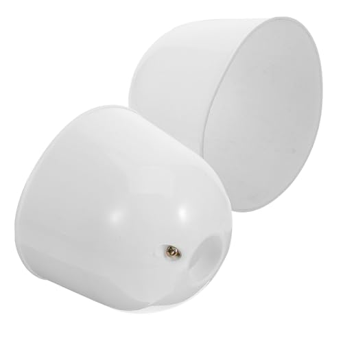 EPIGEIST 2 Stück Teiliges Deckenventilator Baldachin Weißer Staubschutz Robustes Kunststoffzubehör Schützt Ventilatorunterseite Einfache Reinigung Langlebiger Wiederverwendbar EPIGEIST 2 Stück Teiliges Deckenventilator Baldachin Weißer Staubschutz Robustes Kunststoffzubehör Schützt Ventilatorunterseite Einfache Reinigung Langlebiger Wiederverwendbar von EPIGEIST