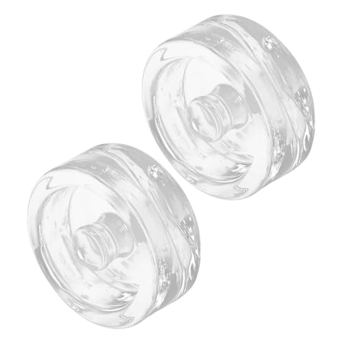 EPIGEIST 2 Stück Teiliges Glas Fermentationsgewichte mit Praktischem Griff für Öffnung Einmachgläser Langlebige Glasgewichte für Gurken und Fermentation Geeignet für Standard gärgefäße von EPIGEIST