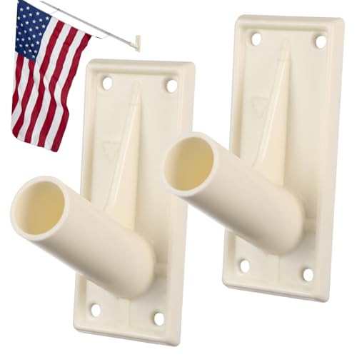 EPIGEIST 2 Stück Teiliges Kunststoff Fahnenhalter Wandmontage Wetterfest Windbeständig für Garten und Werbeflaggen Stabile Fahnenmast Halterung Praktisch Langlebig EPIGEIST 2 Stück Teiliges Kunststoff Fahnenhalter Wandmontage Wetterfest Windbeständig für Garten und Werbeflaggen Stabile Fahnenmast Halterung Praktisch Langlebig von EPIGEIST