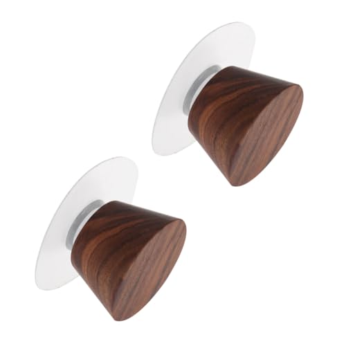 EPIGEIST 2 Stück Teiliges Moderne Minimalistische Garderobenhaken aus Massivem Holz Starke Selbstklebende Wandhaken Nahtlose Große Schwarze Walnuss für Schlafzimmer Flur Wohnzimmer und Bad EPIGEIST 2 Stück Teiliges Moderne Minimalistische Garderobenhaken aus Massivem Holz Starke Selbstklebende Wandhaken Nahtlose Große Schwarze Walnuss für Schlafzimmer Flur Wohnzimmer und Bad von EPIGEIST