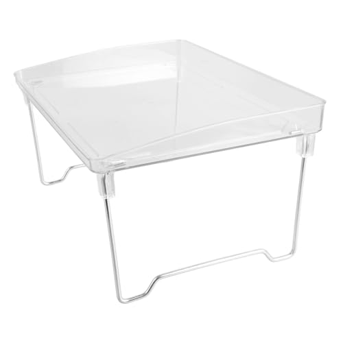 EPIGEIST 2 Stück Transparenter Klappbarer Desktop Aufbewahrungsständer aus Doppelschichtiges Organizer Regal für Küche Bad Büro und Schlafzimmer Sicher ohne Scharfe Kanten Vielseitig für EPIGEIST 2 Stück Transparenter Klappbarer Desktop Aufbewahrungsständer aus Doppelschichtiges Organizer Regal für Küche Bad Büro und Schlafzimmer Sicher ohne Scharfe Kanten Vielseitig für von EPIGEIST