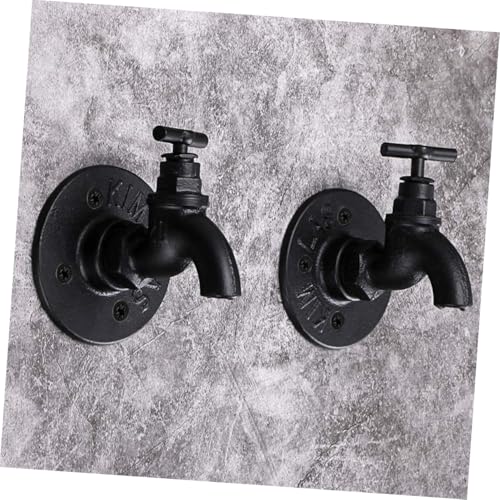EPIGEIST 2 Stück Vintage Industrial Eisenhaken Wasserhahn Design Wandmontage Garderobenhaken aus Robustem Kreative Aufbewahrung für Kleidung Handtücher Hüte Platzsparend Inklusive EPIGEIST 2 Stück Vintage Industrial Eisenhaken Wasserhahn Design Wandmontage Garderobenhaken aus Robustem Kreative Aufbewahrung für Kleidung Handtücher Hüte Platzsparend Inklusive von EPIGEIST