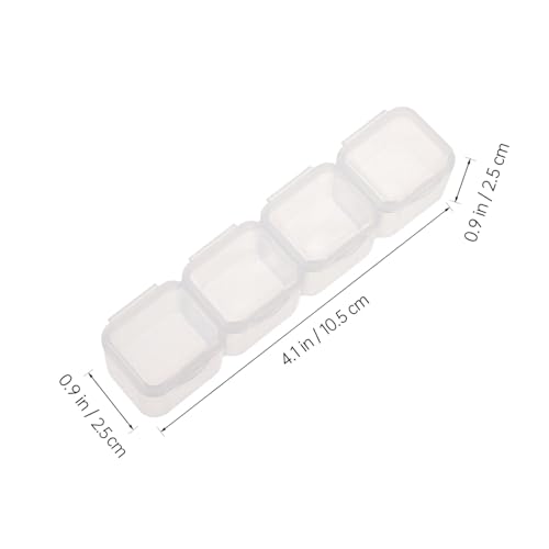 EPIGEIST 20 Stück Teiliges Aufbewahrungsbox mit Fächern und Deckeln Langlebige Sortierbox für Nail Art Werkzeug Strasssteine Perlen und Bastelzubehör Transparente Schmuck Organizer Box EPIGEIST 20 Stück Teiliges Aufbewahrungsbox mit Fächern und Deckeln Langlebige Sortierbox für Nail Art Werkzeug Strasssteine Perlen und Bastelzubehör Transparente Schmuck Organizer Box von EPIGEIST
