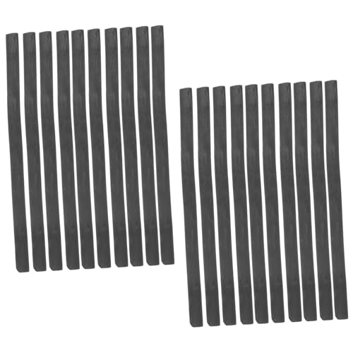 EPIGEIST 20 Stück Teiliges Komprimierte Zeichenkohle Stifte Langlebige Holzkohle Künstler Skizzierstifte für Schüler Jugendliche und Erwachsene zum Malen und Zeichnen von EPIGEIST