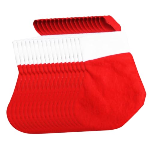 EPIGEIST 20 Stück Weihnachtssocken Strumpfband Miniatur schmucklos Dekoration Weihnachtsstrümpfe kleine Weihnachtsgeschenktüten Cartoon-Strumpfbeutel Weihnachtstüten mit Süßigkeiten Vlies EPIGEIST 20 Stück Weihnachtssocken Strumpfband Miniatur schmucklos Dekoration Weihnachtsstrümpfe kleine Weihnachtsgeschenktüten Cartoon-Strumpfbeutel Weihnachtstüten mit Süßigkeiten Vlies von EPIGEIST