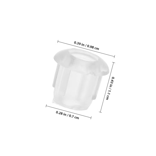 EPIGEIST 200 Stück LED Lichterketten Lampenfassung Schutzkappen Lichtsockel Sicherheitskappen Steckverbinder Ersatzteile für Sichere Langlebige Verbindung Innen Außen von EPIGEIST