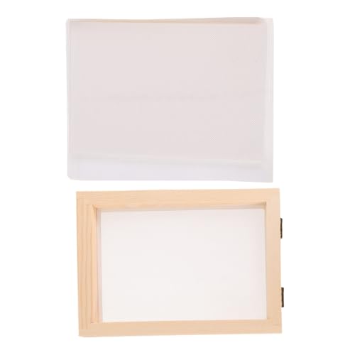 EPIGEIST 21 Stück Teiliges Holz papierschöpfrahmen Set mit Stofffilter DIY Papierherstellung für Umweltfreundlich Basteln Handwerksrahmen Robust Sicher EPIGEIST 21 Stück Teiliges Holz papierschöpfrahmen Set mit Stofffilter DIY Papierherstellung für Umweltfreundlich Basteln Handwerksrahmen Robust Sicher von EPIGEIST
