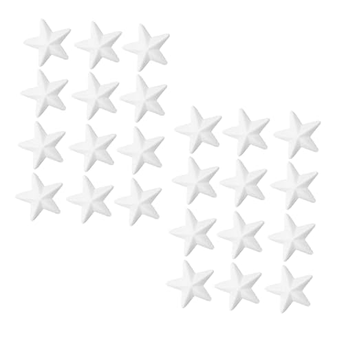 EPIGEIST 24 STK. Teiliges DIY Sterne Glatte Oberfläche Bemalbar Vielseitige Weihnachts und Hochzeitsdeko Bastelmaterialien Kreative Handwerksaccessoires für Sternornamente EPIGEIST 24 STK. Teiliges DIY Sterne Glatte Oberfläche Bemalbar Vielseitige Weihnachts und Hochzeitsdeko Bastelmaterialien Kreative Handwerksaccessoires für Sternornamente von EPIGEIST