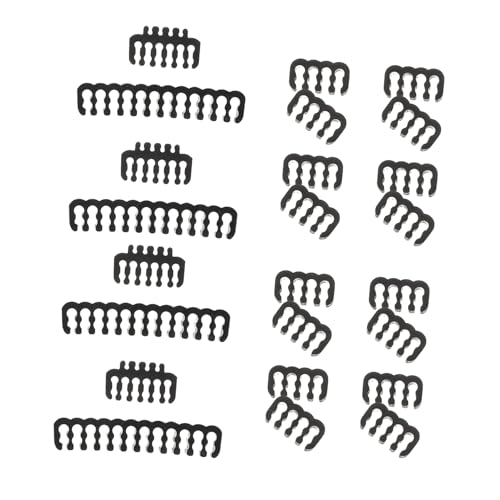 EPIGEIST 24 Stück Teiliges PC Kabelkämme Langlebig Installieren Kompatibel für Computer Stromkabel Effiziente Organisation und Saubere Verkabelung von EPIGEIST