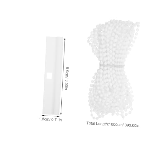 EPIGEIST 25 Stück Teiliges Vertikale Jalousie Ersatzteile mit Perlenkette Stabile Befestigungsklammern für Fensterläden Einfach zu Montierende Lamellenvorhang Reparatur Zubehör Langlebig EPIGEIST 25 Stück Teiliges Vertikale Jalousie Ersatzteile mit Perlenkette Stabile Befestigungsklammern für Fensterläden Einfach zu Montierende Lamellenvorhang Reparatur Zubehör Langlebig von EPIGEIST