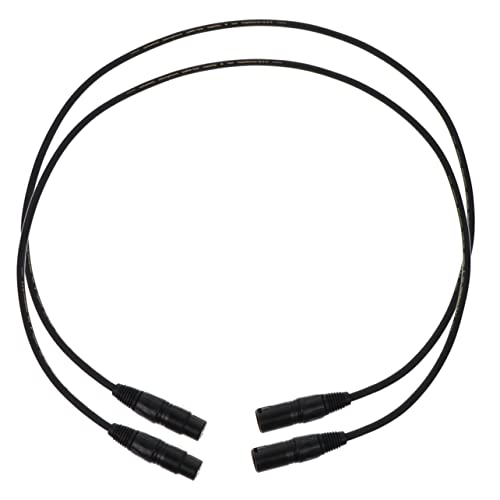 EPIGEIST 2Stücke Xlr Kabel Männlich zu Weiblich Hochwertiges Mikrofonkabel mit Poliger Verbindung für Lautsprecher und Heimstudio Anwendungen von EPIGEIST