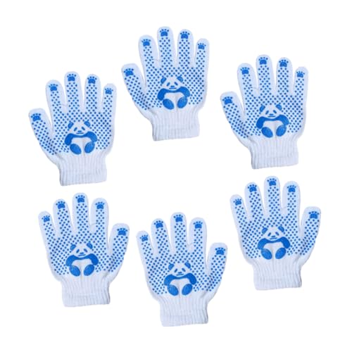 EPIGEIST 3 Paare Gartenhandschuhe Atmungsaktive Baumwoll Polyester Arbeitshandschuhe Mittlere für Jahre Flexible Rutschfeste Schutzhandschuhe für Gartenarbeit und Hausarbeit von EPIGEIST