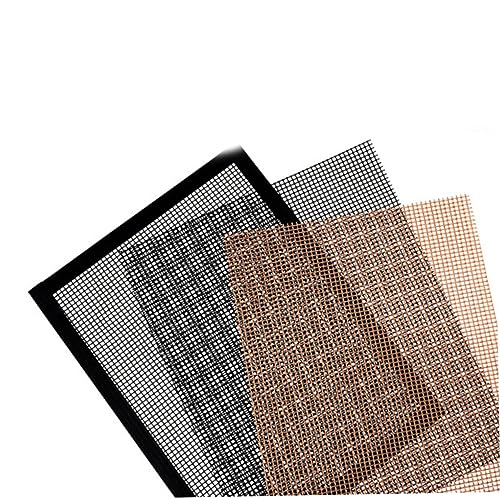 EPIGEIST 3 Stück BBQ Grillreinigung Matten Glasfaser Wiederverwendbare Grillmatten für Gasgrills Elektrogrills Backöfen für und Restaurants Schwarz Braun EPIGEIST 3 Stück BBQ Grillreinigung Matten Glasfaser Wiederverwendbare Grillmatten für Gasgrills Elektrogrills Backöfen für und Restaurants Schwarz Braun von EPIGEIST
