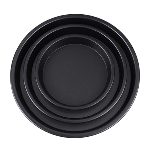 EPIGEIST 3 Stück Backblech Teilig Antihaft Backform Mikrowelle Ofen Geeignet Haushalts Backzubehör Kuchen Pudding Kekse Backen von EPIGEIST