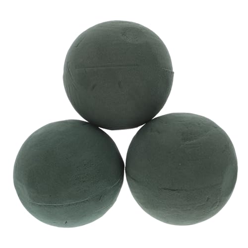 EPIGEIST 3 Stück Blütenarrangement Hochabsorbierende Blumenschaumkugeln für Heim und Bürodekoration DIY Bastelprojekte mit Langlebigem Steckschaum für Frische und von EPIGEIST