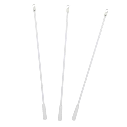 EPIGEIST 3 Stück Jalousie Ersatzstab aus Glasfaser Weiße Blindensteuerung mit Haken Langlebiger Langstab für Kippen und Öffnen von Vorhängen EPIGEIST 3 Stück Jalousie Ersatzstab aus Glasfaser Weiße Blindensteuerung mit Haken Langlebiger Langstab für Kippen und Öffnen von Vorhängen von EPIGEIST