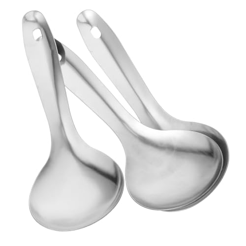 EPIGEIST 3 Stück Teiliges Edelstahl Reislöffel Küchenhelfer Leicht Rostfrei Langlebig Einfach zu Verwenden für Zuhause und Gastronomie von EPIGEIST