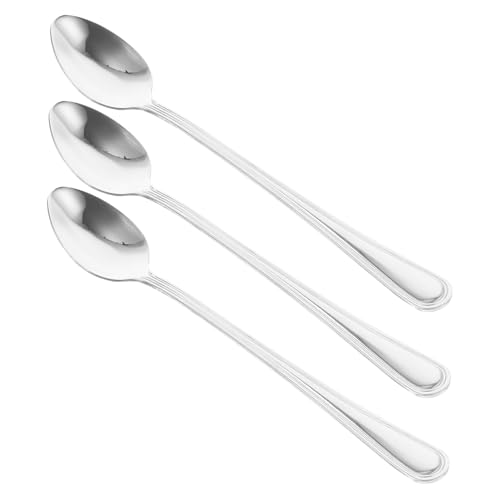 EPIGEIST 3 Stück Teiliges Edelstahl Rührlöffel mit Langem Griff Polierte Kaffeelöffel zum Mischen von Kaffee Milchtee und Desserts Spülmaschinengeeignete Haushaltslöffel für Vielseitigen EPIGEIST 3 Stück Teiliges Edelstahl Rührlöffel mit Langem Griff Polierte Kaffeelöffel zum Mischen von Kaffee Milchtee und Desserts Spülmaschinengeeignete Haushaltslöffel für Vielseitigen von EPIGEIST