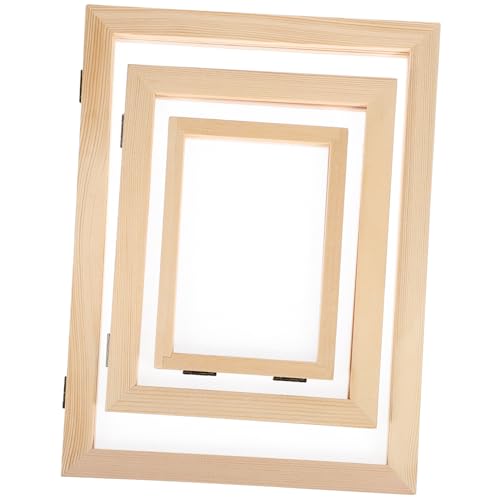 EPIGEIST 3 Stück Teiliges Holzrahmen Papierherstellung mit Doppellagigem Sieb Stabile Papier Schöpfrahmen für DIY Bastelprojekte Einfach zu Reinigen und Vielseitig Einsetzbar EPIGEIST 3 Stück Teiliges Holzrahmen Papierherstellung mit Doppellagigem Sieb Stabile Papier Schöpfrahmen für DIY Bastelprojekte Einfach zu Reinigen und Vielseitig Einsetzbar von EPIGEIST