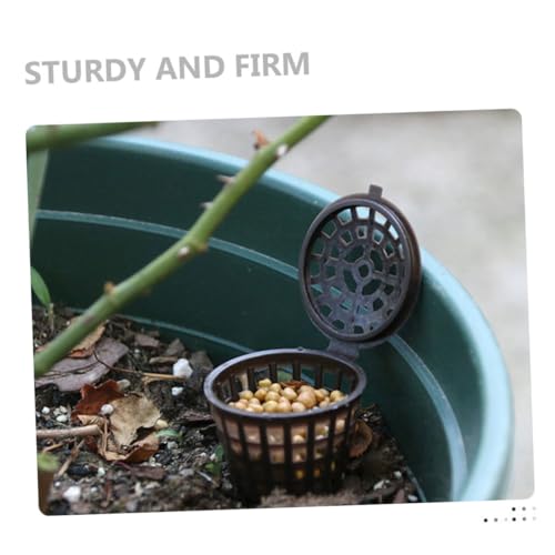EPIGEIST 30 Stück Teiliges Kunststoff düngerkorb Deckel Automatische Nährstoffzufuhr Bonsai Düngeschale Vielseitig Einsetzbar für Orchideen und Sukkulenten Praktisches Pflanzgefäß für EPIGEIST 30 Stück Teiliges Kunststoff düngerkorb Deckel Automatische Nährstoffzufuhr Bonsai Düngeschale Vielseitig Einsetzbar für Orchideen und Sukkulenten Praktisches Pflanzgefäß für von EPIGEIST