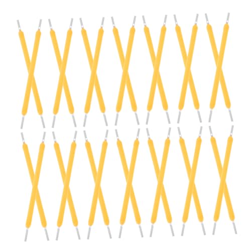 EPIGEIST 30 Stücke LED Filament Draht Mini Harte Glühlampe Filament Ersatz Birne Teil LED Harte Filament Groß Reparatur Harte LED Filament von EPIGEIST