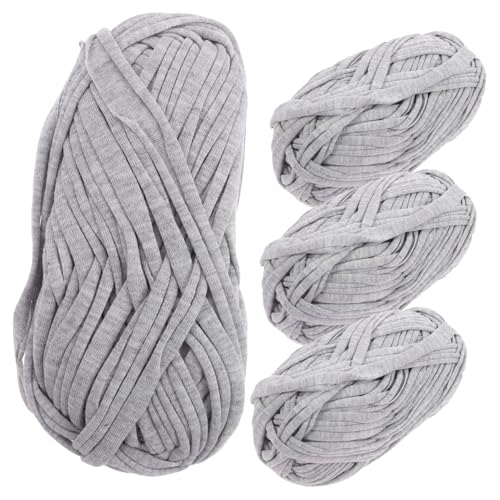 EPIGEIST 4 Rollen Mehrzweck Gestricktes Garn Geflochtenes Garn für Handarbeit Dickes DIY strickgarn zum Häkeln für Taschen Decken und Handarbeiten EPIGEIST 4 Rollen Mehrzweck Gestricktes Garn Geflochtenes Garn für Handarbeit Dickes DIY strickgarn zum Häkeln für Taschen Decken und Handarbeiten von EPIGEIST