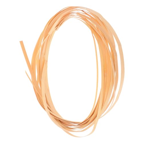 EPIGEIST 4 Rollen Natürliche Bambusstreifen Flexibel und Robust zum Basteln Flechten Reparieren von Korbmöbeln Dekoration Handwerk Holzstreifen EPIGEIST 4 Rollen Natürliche Bambusstreifen Flexibel und Robust zum Basteln Flechten Reparieren von Korbmöbeln Dekoration Handwerk Holzstreifen von EPIGEIST