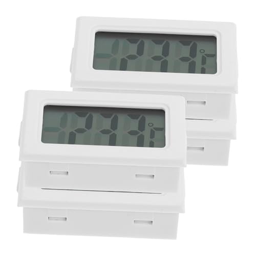EPIGEIST 4 Stück Digital Eingebettetes Thermometer Präziser Temperatursensor Tragbar Leicht zu Installieren mit Klarer Lcd-anzeige für Terrarien Gewächshäuser Innen Außenbereiche EPIGEIST 4 Stück Digital Eingebettetes Thermometer Präziser Temperatursensor Tragbar Leicht zu Installieren mit Klarer Lcd-anzeige für Terrarien Gewächshäuser Innen Außenbereiche von EPIGEIST
