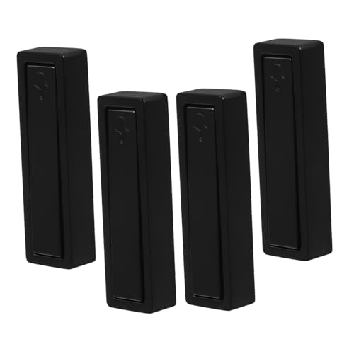 EPIGEIST 4 Stück Faltbare Wandhaken Zinklegierung Platzsparend Robust Vielseitig für Mäntel Taschen Handtücher Minimalistisches Design für Garderobe Tür und Kleine Räume von EPIGEIST