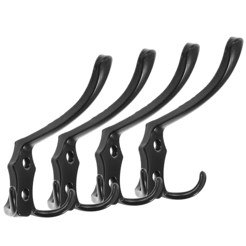 EPIGEIST 4 Stück Metall Wandhaken mit Schrauben Robuste Garderobenhaken für Badezimmer Küche Flur zum Aufhängen von Handtüchern Mänteln Taschen Hüten und Zubehör Langlebig aus EPIGEIST 4 Stück Metall Wandhaken mit Schrauben Robuste Garderobenhaken für Badezimmer Küche Flur zum Aufhängen von Handtüchern Mänteln Taschen Hüten und Zubehör Langlebig aus von EPIGEIST