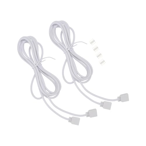 EPIGEIST 4 Stück Rgb Verlängerungskabel Doppelseitig Pvc-isoliert Flexibel LED Lichtband Verlängerungskabel für Smd LED Streifen DIY Anschluss Zufällige Farbe von EPIGEIST