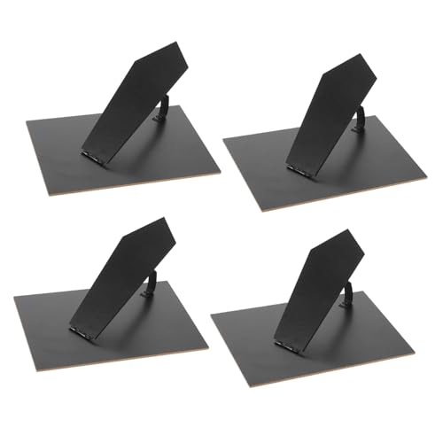 EPIGEIST 4 Stück Schwarze Rückwand für Bilderrahmen DIY Tisch Easel für Fotos Fliesen Tischpräsentation und Elegant Vertikal Horizontal Nutzbar EPIGEIST 4 Stück Schwarze Rückwand für Bilderrahmen DIY Tisch Easel für Fotos Fliesen Tischpräsentation und Elegant Vertikal Horizontal Nutzbar von EPIGEIST