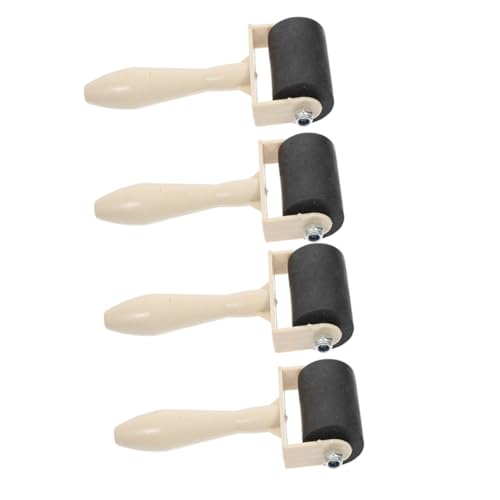 EPIGEIST 4 Stück Teiliges Druckgrafik Öl tintenroller Handlicher Kleberoller für Gleichmäßiges Drucken und Basteln Leicht zu Reinigen Vielseitig Einsetzbar für Stempeln Gravuren und EPIGEIST 4 Stück Teiliges Druckgrafik Öl tintenroller Handlicher Kleberoller für Gleichmäßiges Drucken und Basteln Leicht zu Reinigen Vielseitig Einsetzbar für Stempeln Gravuren und von EPIGEIST