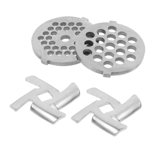 EPIGEIST 4 Stück Teiliges Edelstahl Fleischwolfmesser Fleischwolfplatte Scharf Robust Langlebig Ersatz für Elektrischen Fleischwolf Einfach zu Reinigen Sicher für Lebensmittel EPIGEIST 4 Stück Teiliges Edelstahl Fleischwolfmesser Fleischwolfplatte Scharf Robust Langlebig Ersatz für Elektrischen Fleischwolf Einfach zu Reinigen Sicher für Lebensmittel von EPIGEIST