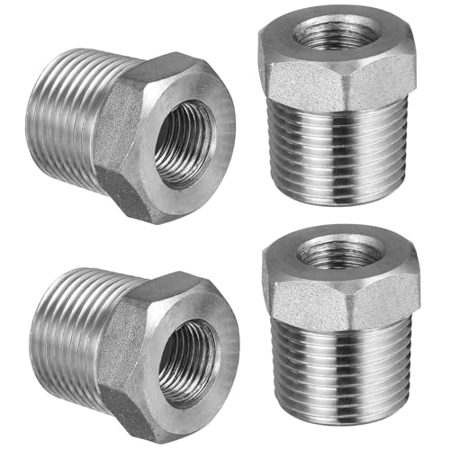 EPIGEIST 4 Stück Teiliges Gewindeadapter für Wasserhahn und Gartenschlauch Vielseitiger Rohrverbinder für Küchenarmaturen Spüle Warmwasserbereiter und Geschirrspüler Einfache Installation von EPIGEIST