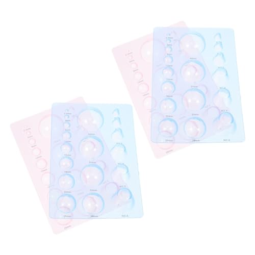 EPIGEIST 4 Stück Teiliges Paper Quilling Werkzeug Transparentem Halbkugelförmige DIY Bastelvorlagen für Papierkunst Leichtes Formstabiles Quilling Mold für Kreative Handarbeiten EPIGEIST 4 Stück Teiliges Paper Quilling Werkzeug Transparentem Halbkugelförmige DIY Bastelvorlagen für Papierkunst Leichtes Formstabiles Quilling Mold für Kreative Handarbeiten von EPIGEIST