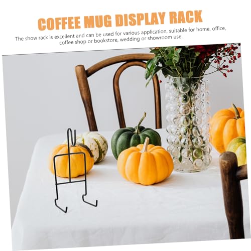 EPIGEIST 4 Stück Teiliges Tee Kaffeetassen display Regal aus Stabilem Eisen Moderner Becherhalter mit Untertassenablage Langlebiger Mug Rack Organizer für Küche und Restaurant EPIGEIST 4 Stück Teiliges Tee Kaffeetassen display Regal aus Stabilem Eisen Moderner Becherhalter mit Untertassenablage Langlebiger Mug Rack Organizer für Küche und Restaurant von EPIGEIST
