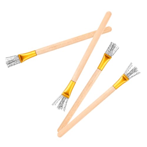 EPIGEIST 4 Stück Teiliges Tonstruktur Werkzeug mit Robustem Metall Draht Ergonomischem Holzgriff Präziser Modellierbürste für Töpferarbeiten Texturierung und Detailgestaltung EPIGEIST 4 Stück Teiliges Tonstruktur Werkzeug mit Robustem Metall Draht Ergonomischem Holzgriff Präziser Modellierbürste für Töpferarbeiten Texturierung und Detailgestaltung von EPIGEIST