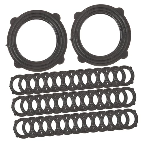 EPIGEIST 40 Stück Teiliges Gummi O Ring Dichtungsringe für Gartenschläuche und Wasserhähne Selbstsichernde Flachdichtungen mit Auslaufsicherem Design Langlebige Gummidichtungen für Sanitär von EPIGEIST