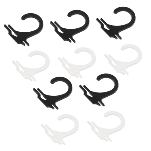 EPIGEIST 400 Stück Teiliges Transparente und Schwarze Kunststoff Sockenhaken Praktische Sockendisplay Halter Robust zum Aufhängen und Präsentieren von Socken im Einzelhandel Garage EPIGEIST 400 Stück Teiliges Transparente und Schwarze Kunststoff Sockenhaken Praktische Sockendisplay Halter Robust zum Aufhängen und Präsentieren von Socken im Einzelhandel Garage von EPIGEIST