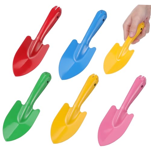 EPIGEIST 5 Stück Teiliges Bunte Kleine Gartenschaufeln aus Robustem Multifunktionale Outdoor Schaufel zum Lockern von Erde als Flowerpot Gardening Tool für Garten EPIGEIST 5 Stück Teiliges Bunte Kleine Gartenschaufeln aus Robustem Multifunktionale Outdoor Schaufel zum Lockern von Erde als Flowerpot Gardening Tool für Garten von EPIGEIST