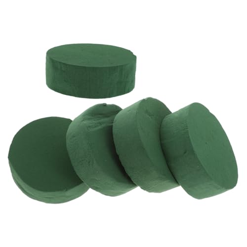 EPIGEIST 5 Stück Teiliges Runder Nasssteckschaum Stark Wasserabsorbierender Blumensteckschaum für DIY-blumenarrangements Vielseitig Zuschneidbar Langlebig für Hochzeit Geburtstag EPIGEIST 5 Stück Teiliges Runder Nasssteckschaum Stark Wasserabsorbierender Blumensteckschaum für DIY-blumenarrangements Vielseitig Zuschneidbar Langlebig für Hochzeit Geburtstag von EPIGEIST