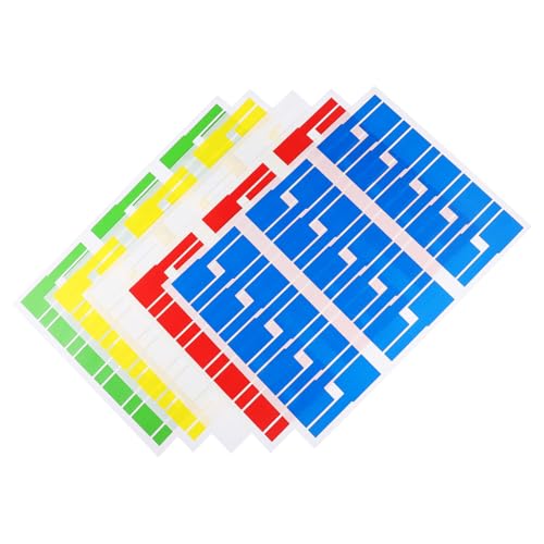 EPIGEIST 50 Blatt Selbstklebende Wasserfeste Kabelbeschriftungs Etiketten Reißfest Ölresistent Flexible Kabel Organizer Labels für Elektronik Büro Zuhause Beschreibbare Kabeletiketten in EPIGEIST 50 Blatt Selbstklebende Wasserfeste Kabelbeschriftungs Etiketten Reißfest Ölresistent Flexible Kabel Organizer Labels für Elektronik Büro Zuhause Beschreibbare Kabeletiketten in von EPIGEIST