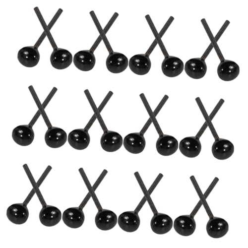 EPIGEIST 50 Paare Schwarze Sicherheitsaugen aus Glas für DIY Plüschtier Bastelprojekte Puppenaugen zum Annähen Langlebig und Einfach zu Verwenden für Stofftiere und Häkeltiere EPIGEIST 50 Paare Schwarze Sicherheitsaugen aus Glas für DIY Plüschtier Bastelprojekte Puppenaugen zum Annähen Langlebig und Einfach zu Verwenden für Stofftiere und Häkeltiere von EPIGEIST