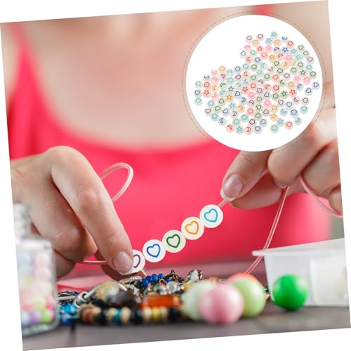 EPIGEIST 500 Stück Bunte Leuchtende Acryl perlen mit Runde Spacer Perlen für DIY Armbänder Halsketten und Schmuckherstellung Glatte Oberfläche Vielseitig für Bastelprojekte und EPIGEIST 500 Stück Bunte Leuchtende Acryl perlen mit Runde Spacer Perlen für DIY Armbänder Halsketten und Schmuckherstellung Glatte Oberfläche Vielseitig für Bastelprojekte und von EPIGEIST