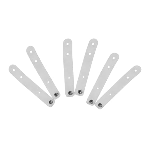 EPIGEIST 6 Stück Kabelmanagement Leder Kabelbinder mit Schnalle Langlebige Leder Kabel Organizer für USB und Kopfhörerkabel Wiederverwendbar Graue Kabelwickler für Einfaches von EPIGEIST