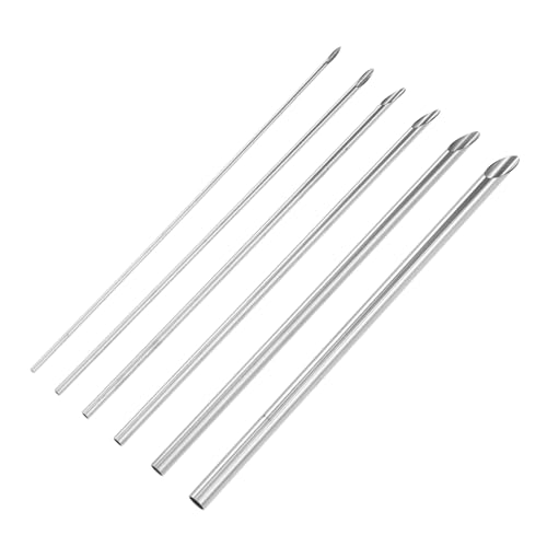 EPIGEIST 6 Stück Teiliges Edelstahl Keramik Lochstanzer Tonstanzer für DIY Töpferarbeiten Teekannen Keramik Handwerk Kompakt Tragbar Robust Langlebig von EPIGEIST