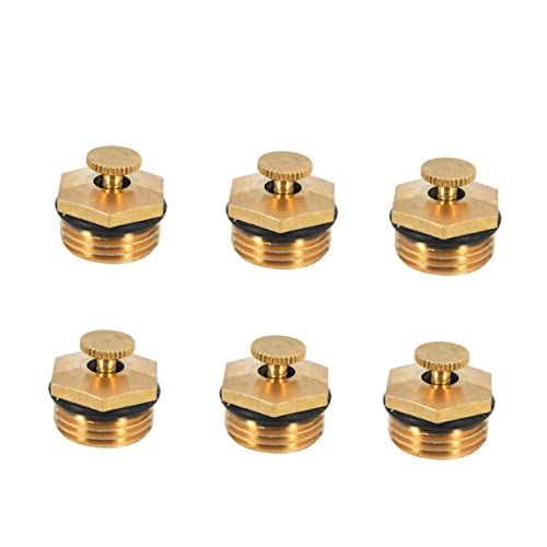 EPIGEIST 6 Stück Teiliges Kupfer Desktop Sprühdüsen Einstellbare Zerstäuberdüsen für Gartenbrunnen Effiziente Bewässerung Gleichmäßiger Sprühnebel Leicht und Langlebig für Garten und EPIGEIST 6 Stück Teiliges Kupfer Desktop Sprühdüsen Einstellbare Zerstäuberdüsen für Gartenbrunnen Effiziente Bewässerung Gleichmäßiger Sprühnebel Leicht und Langlebig für Garten und von EPIGEIST