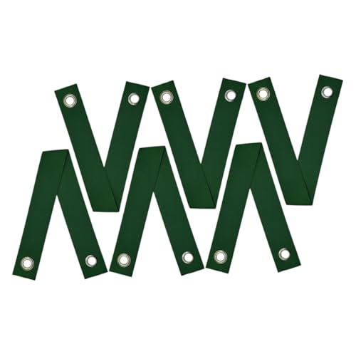 EPIGEIST 6 Stück Teiliges Nylon Baumgurte Pflanzstützband mit Hurrikanschutz Strapazierfähige Baumbinder zur Stabilisierung und Begradigung Junger Bäume und Setzlinge Grün Einfach zu von EPIGEIST