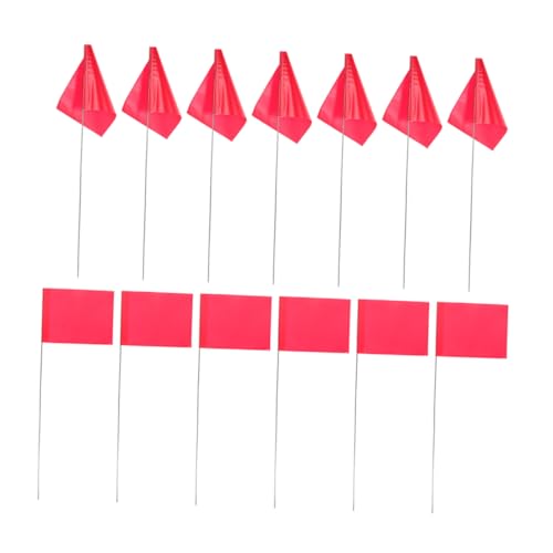 EPIGEIST 60 Stück Teiliges Rote Markierungsfahnen mit Drahtstiel Kleine Dreieckige Garten und Rasenflaggen für Bewässerung Baustellen Vermessung Notfallortung und Landschaftspflege EPIGEIST 60 Stück Teiliges Rote Markierungsfahnen mit Drahtstiel Kleine Dreieckige Garten und Rasenflaggen für Bewässerung Baustellen Vermessung Notfallortung und Landschaftspflege von EPIGEIST